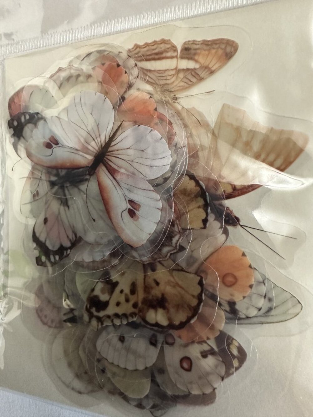 Neutral Butterfly Sticker Pack - Picture 2 of 3